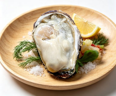 Fresh Raw Oysters with Aromatic Garnishes